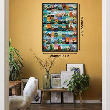 Nationalparks -Puzzle 1000 Stücke